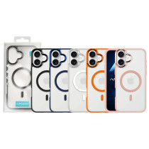 Capa Smoked Terciopelo com Magsafe iPhone 17 - Rosa