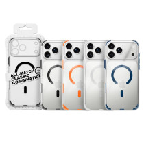 Capa Allmatch Hibrid Magsafe iPhone 17 - Azul