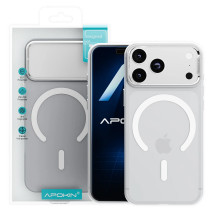 Capa Smoked Terciopelo com Magsafe iPhone 17 Pro Max - Transparente