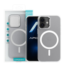 Capa Smoked Terciopelo com Magsafe iPhone 17 - Transparente