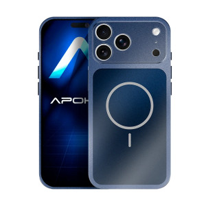 Capa Metalizada Magnética Camara 3D para iPhone 16 Pro - Cinzento