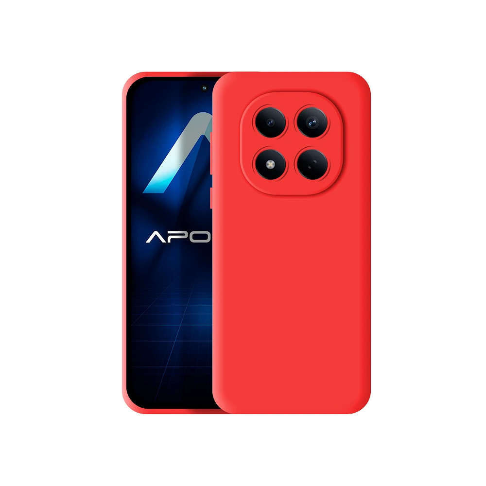 Capa de Silicone Macio Xiaomi Redmi Note 15 4G/5G - Preto