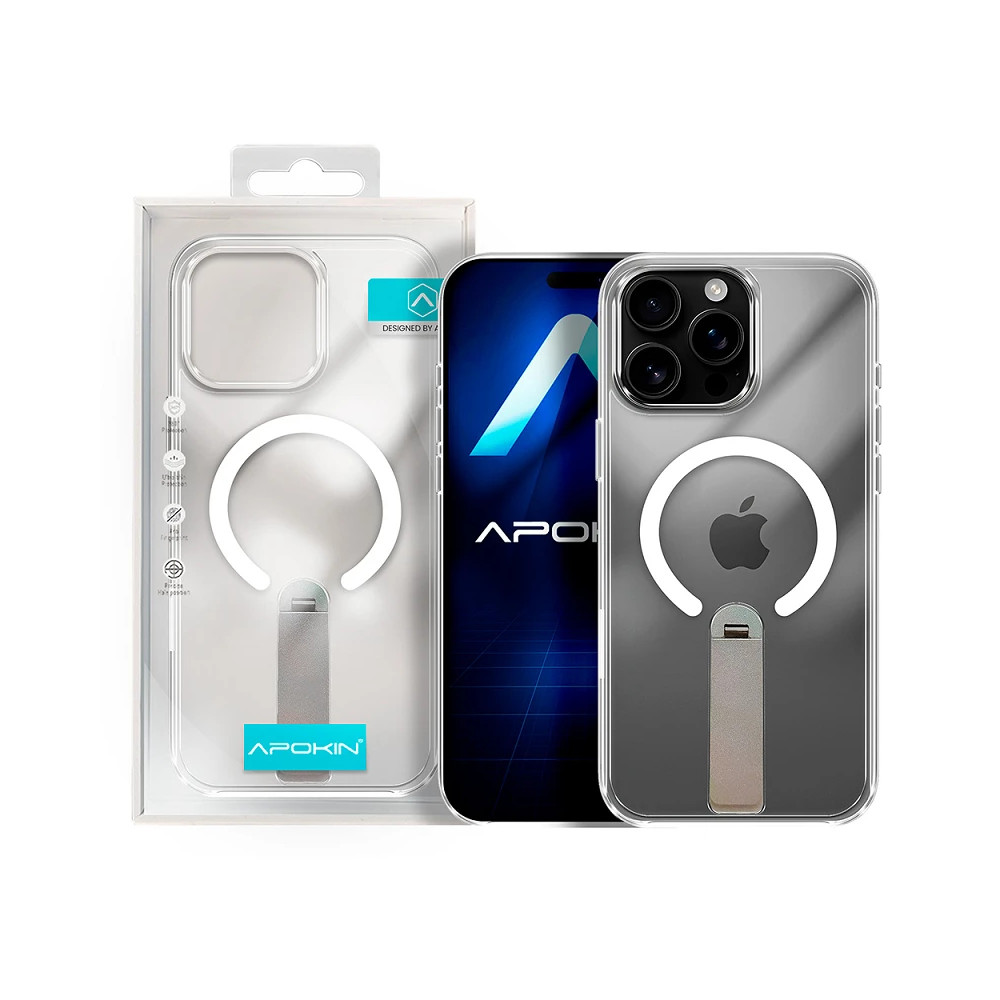 Capa Puro Com Suporte e Magsafe para iPhone 15 Pro