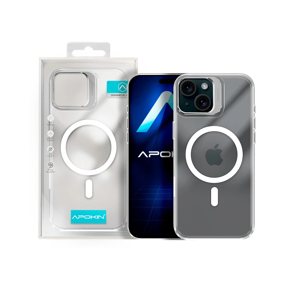 Capa Pura Acrílica com Magsafe para iPhone 15 Pro