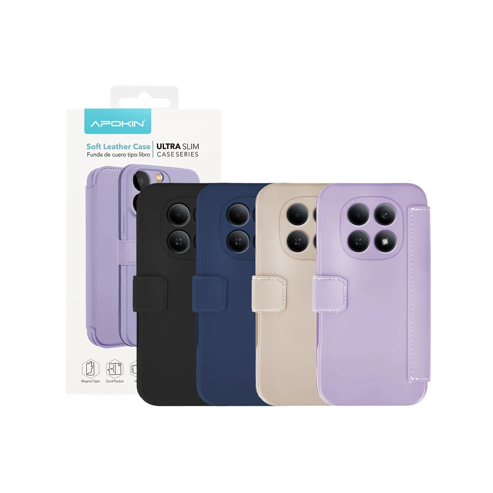 Capa de Silicone Macio para Xiaomi Redmi Note 15 4G / 5G - Lilás