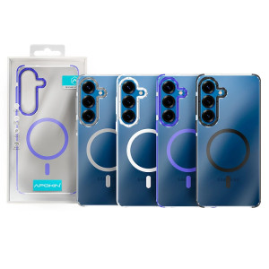 Capa Apokin Reforzada com Magsafe Samsung S26 - Roxo