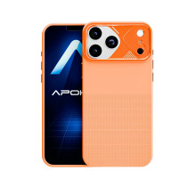 Capa de Silicone BEATS para iPhone 17 Pro Max - Laranja