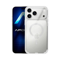 Capa Allmatch Hibrid Magsafe iPhone 17 Pro Max - Branco