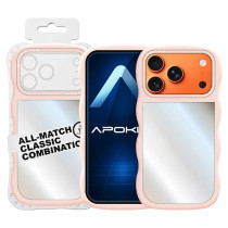 Capa Allmatch com Espelho iPhone 17 Pro Max - Rosa