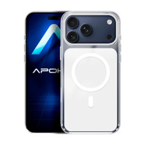 Capa Allmatch Acrílica Magsafe iPhone 17 Pro Max - Branco