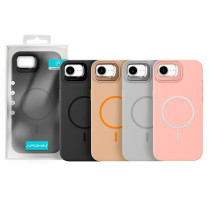 copy of Capa de Silicone Premium com Magsafe e Suporte iPhone 16E - Preto