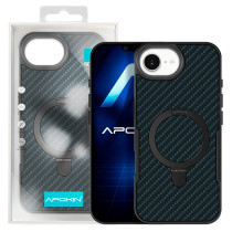 copy of Capa de Carbono com Anel e Suporte para Iphone 16E