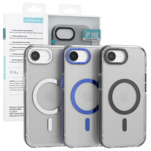 copy of Capa Apokin reforçado com Magsafe iPhone 16E - Roxo