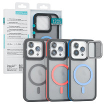 copy of Capa Magsafe Smoked Com Cubre Camara iPhone 16e - Preto