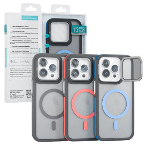 copy of Capa Magsafe Smoked Com Cubre Camara iPhone 16e - Preto