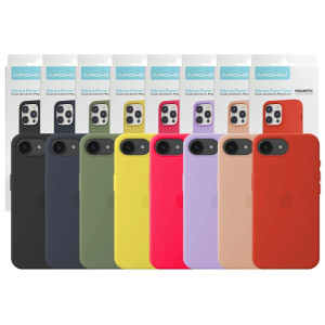 copy of Capa Líquido de silicone Magsafe iPhone 16e - Lilás