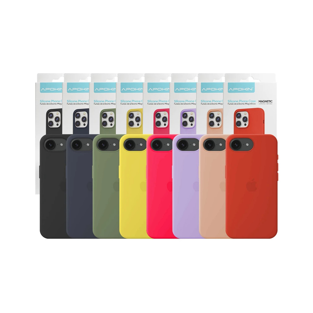 copy of Capa Líquido de silicone Magsafe iPhone 16e  - Verde Escuro