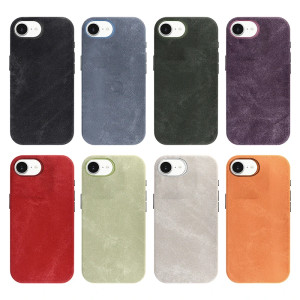 copy of Capa Mocome de Pele com Magsafe para iPhone 16e - Verde Escuro