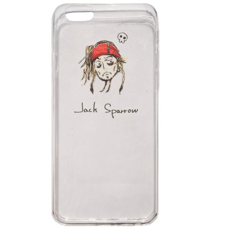 Capa Gel Jack Sparrow iPhone 6